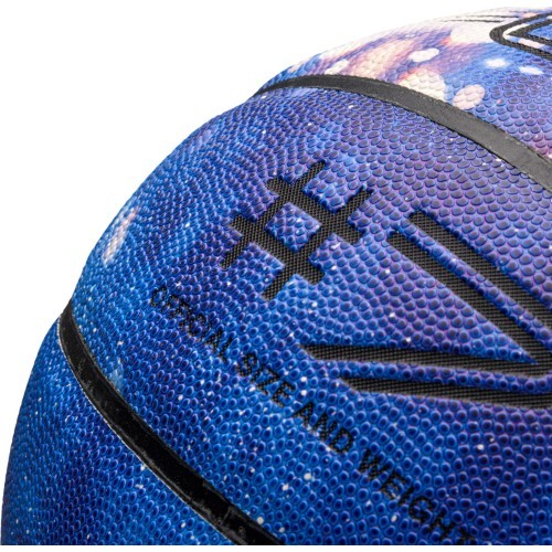 Basketbola bumba Meteor Fluo, 7. izmērs - Balts/zils