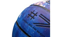 Basketbola bumba Meteor Fluo, 7. izmērs - Balts/zils