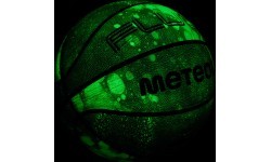 Баскетбольный мяч Meteor Fluo, размер 7 - Белый/синий