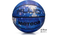 Basketball meteor fluo - White/Blue