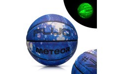 Basketbola bumba Meteor Fluo, 7. izmērs - Balts/zils