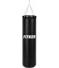 Punching Bag Fitker Olympic - ELITE, Black, artificial leather - 110x35cm