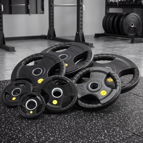 HMS čuguna svara disks TOD 51 mm olimpiskais spēka treniņiem - 1.25kg