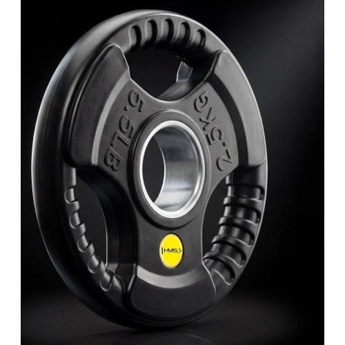 OLYMPIC CAST IRON WEIGHT PLATE TOD 51 MM – OLYMPIC BARBELL PLATE FOR STRENGTH TRAINING HMS - 2,5kg