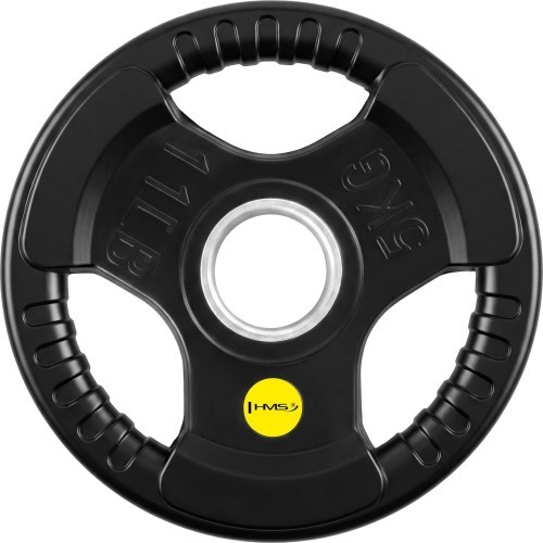 HMS čuguna svara disks TOD 51 mm olimpiskais spēka treniņiem - 5 kg