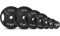 OLYMPIC CAST IRON WEIGHT PLATE TOD 51 MM – OLYMPIC BARBELL PLATE FOR STRENGTH TRAINING HMS - 10 kg