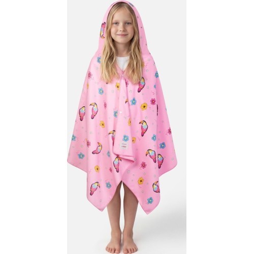 Hooded towel poncho Spokey TUCAN