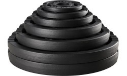 OLYMPIC CAST IRON WEIGHT PLATE TOD 51 MM – OLYMPIC BARBELL PLATE FOR STRENGTH TRAINING HMS - 20 kg