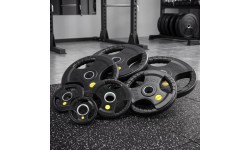 OLYMPIC CAST IRON WEIGHT PLATE TOD 51 MM – OLYMPIC BARBELL PLATE FOR STRENGTH TRAINING HMS - 20 kg