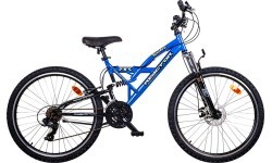 Velosipēds ar pilnu amortizāciju Reactor Spitfire 26” 2026 - Blue
