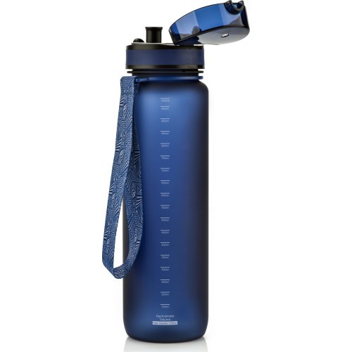Sports water bottle meteor 1000 ml dark green - Navy