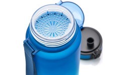 Sports water bottle meteor 1000 ml dark green - Blue || Turquoise