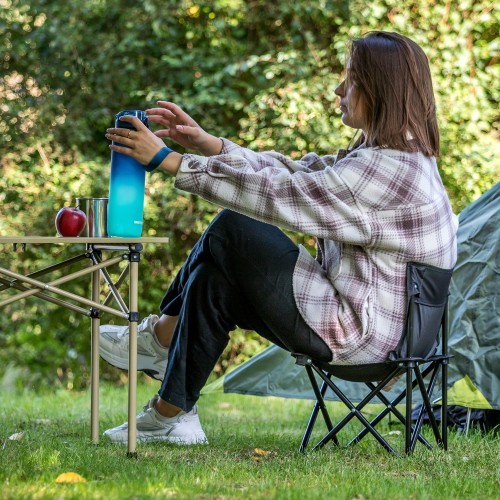 Sporta ūdens pudele Meteor 1000 ml tumši zaļa - Zila || Tirkīza