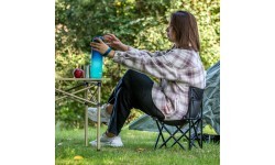 Sporta ūdens pudele Meteor 1000 ml tumši zaļa - Zila || Tirkīza