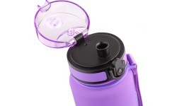Sports water bottle meteor 1000 ml dark green - Teal || Violet
