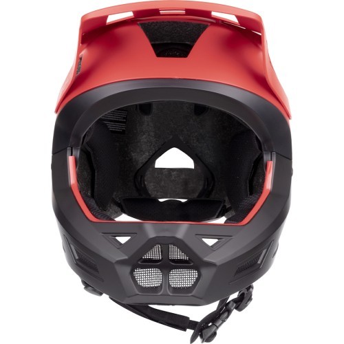 FORCE Drop helmet, size XS-S (51-54 cm) (black/red)