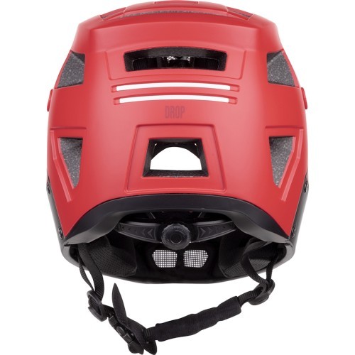 FORCE Drop ķivere, izmērs XS-S (51-54 cm) (melna/sarkana)