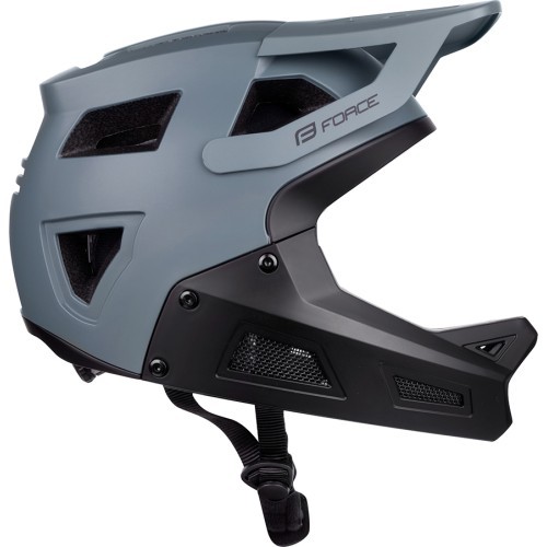 Ķivere FORCE Drop, izmērs L-XL (58-61 cm) (melna/pelēka)