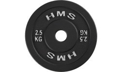 CAST IRON WEIGHT PLATE TCN HMS – GYM BARBELL PLATE FOR STRENGTH TRAINING - 2,5kg