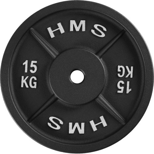 Čuguna svara disks TCN HMS, 1,25 kg - 15 kg