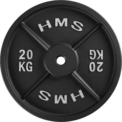 Чугунный диск для штанги TCN HMS, 1,25 кг - 20 кг