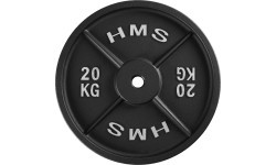 Čuguna svara disks TCN HMS, 1,25 kg - 20 kg