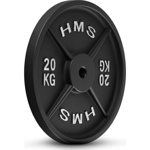 Čuguna svara disks TCN HMS, 1,25 kg - 20 kg