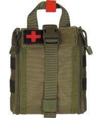 Pirmās palīdzības somiņa MOLLE, maza, zaļa (OD green)