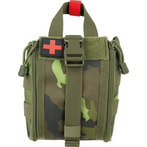 Pirmās palīdzības somiņa MOLLE M 95 CZ, maza, kamuflāžas