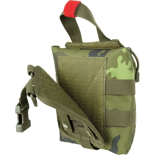 Pirmās palīdzības somiņa MOLLE M 95 CZ, maza, kamuflāžas