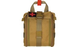 Pouch First Aid small  "MOLLE" coyote tan