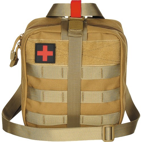 Pouch First Aid large "MOLLE" coyote tan