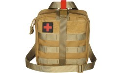 Pouch First Aid large "MOLLE" coyote tan