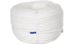 GB Navy Rope white 220 m Diameter 10 mm new