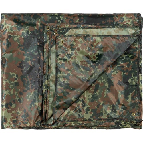 Brezents "Tarp" BW camo apm. 400 x 500 cm
