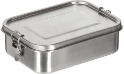 Lunchbox "Premium"  Stainl. Steel ca. 19 x 145 x 65 cm