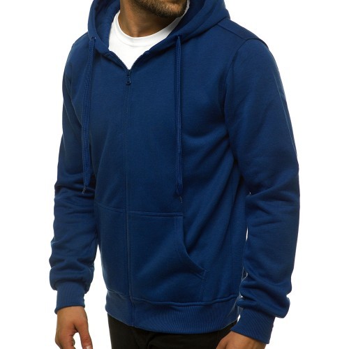 J.Style Men's Fleece Sweatshirt Navy 68B2008-66