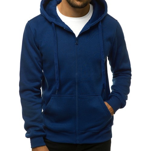 J.Style Men's Fleece Sweatshirt Navy 68B2008-66