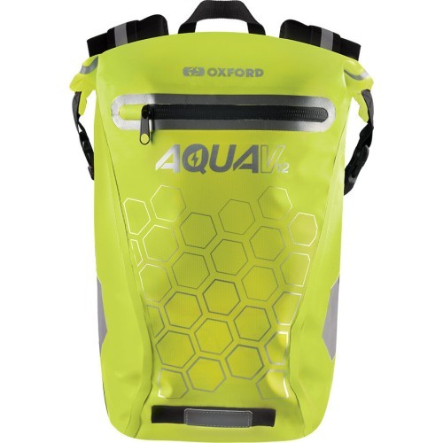 Waterproof Backpack Oxford Aqua V12 12 L - Fluo Yellow