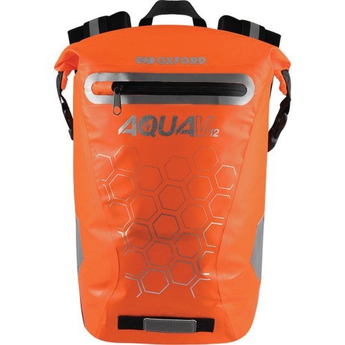 Waterproof Backpack Oxford Aqua V12 12 L - Orange