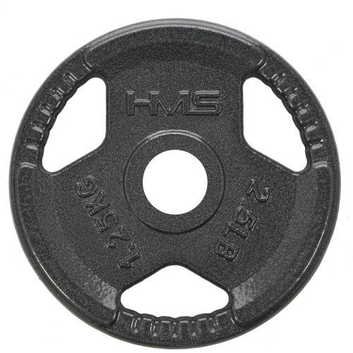 WEIGHT PLATE HAMMERTONE ANTHRACITE FOR 31 MM BARBELL THM HMS