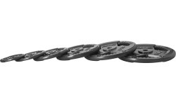 Hammertone antracīta svaru disks 31 mm stienim THM HMS