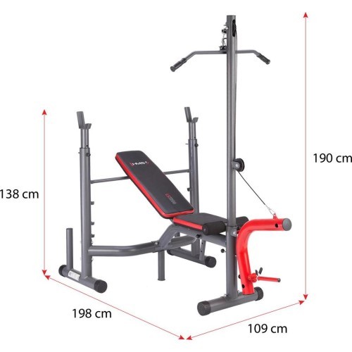 LS7206 BARBELL BENCH HMS