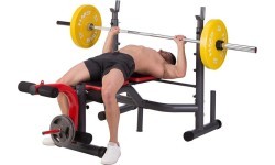 LS7206 BARBELL BENCH HMS