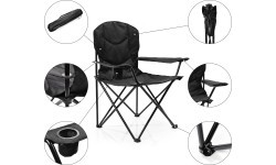 Meteor hiker folding chair - Black