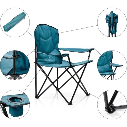 Meteor hiker folding chair - Sea colour