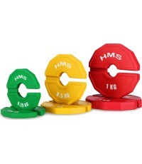 TSN PLATE FOR STRENGTH AND FITNESS TRAINING OVERLAY TYPE HMS - 2x0.5kg