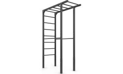 Outdoor ladder + pull-up bar with bag holder + handrails for dips (long) MO-Z5 - Marbo Sport
