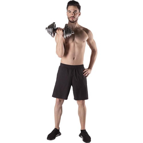 Chrome Dumbbell Set In Suitcase HMS STC50 2x25kg