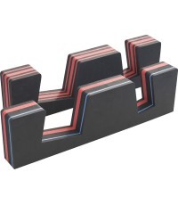 YATE statīvs mērķu ķērājiem 7+14 cm, putas 60x18 cm (komplekts 2 gab.)